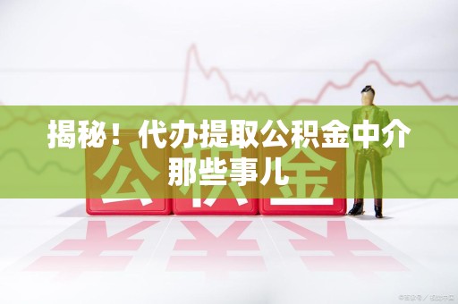 全椒揭秘！代办提取公积金中介那些事儿